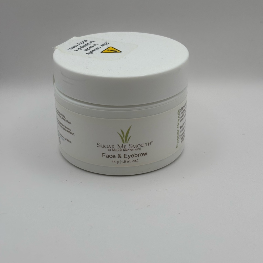 Sugar Me Smooth Face & Eyebrows Hair Removal 1.5oz New